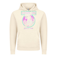 Vintage Artic distressed teal raptor clever girl t shirt Vintage Hoodie - artisFamous