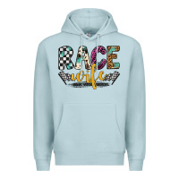 Blue Mist race wife Premium Hoodie - Artiststas