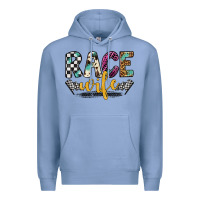 Colony Blue race wife Premium Hoodie - Artiststas