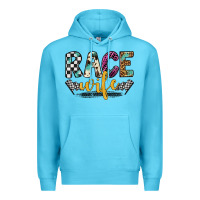Ocean Blue race wife Premium Hoodie - Artiststas