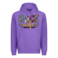 Purple race wife Premium Hoodie - Artiststas