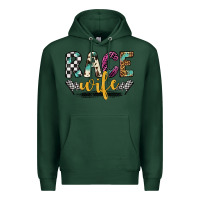Sports Green race wife Premium Hoodie - Artiststas
