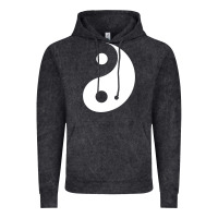 Vintage Black yin yang Vintage Hoodie - artisFamous