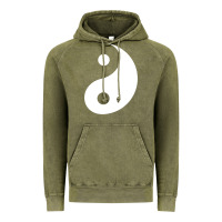 Vintage Olive yin yang Vintage Hoodie - artisFamous