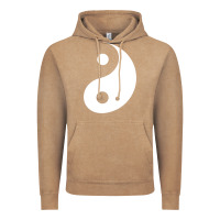 Vintage Coffee yin yang Vintage Hoodie - artisFamous