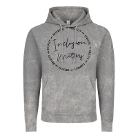 Cloud Rock inclusion matters with empathy bravery respect Vintage Hoodie - artisFamous