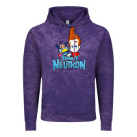 Cloud Purple jimmy neutron goddard title vintage poster Vintage Hoodie - artisFamous