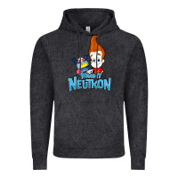 Vintage Black jimmy neutron goddard title vintage poster Vintage Hoodie - artisFamous