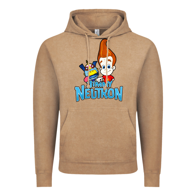 Jimmy Neutron Goddard Title Vintage Poster Vintage Hoodie by artisFamous | Teevron