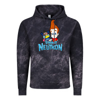 Cloud Black jimmy neutron goddard title vintage poster Vintage Hoodie - artisFamous