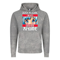 Cloud Rock just a girl who loves anime japanese cute Vintage Hoodie - artisFamous