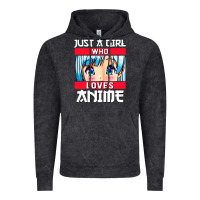 Just A Girl Who Loves Anime Japanese Cute Vintage Hoodie | Teevron