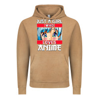 Vintage Camel just a girl who loves anime japanese cute Vintage Hoodie - artisFamous