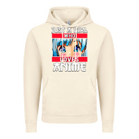 Vintage Artic just a girl who loves anime japanese cute Vintage Hoodie - artisFamous