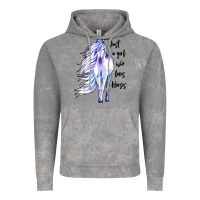 Cloud Rock just a girl who loves horses Vintage Hoodie - artisFamous