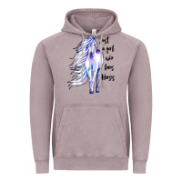 Vintage Zinc just a girl who loves horses Vintage Hoodie - artisFamous