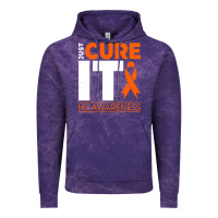 Cloud Purple just cure it ms multiple sclerosis awareness Vintage Hoodie - artisFamous
