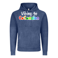 Vintage Denim kids vibing to cocomelon Vintage Hoodie - artisFamous