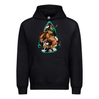 Black bucking bronco arrowhead Urban Hoodie - Jasminsmagicworld