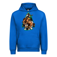 Cobalt bucking bronco arrowhead Urban Hoodie - Jasminsmagicworld
