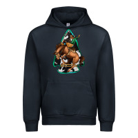 Navy bucking bronco arrowhead Urban Hoodie - Jasminsmagicworld