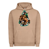 Pigment Burro bucking bronco arrowhead Urban Hoodie - Jasminsmagicworld