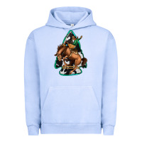 Pigment Grape Ice bucking bronco arrowhead Urban Hoodie - Jasminsmagicworld