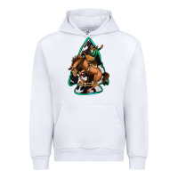 White bucking bronco arrowhead Urban Hoodie - Jasminsmagicworld