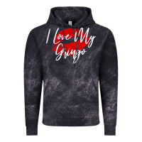 Cloud Black kiss lips i love my gringo wife girlfriend premium Vintage Hoodie - artisFamous