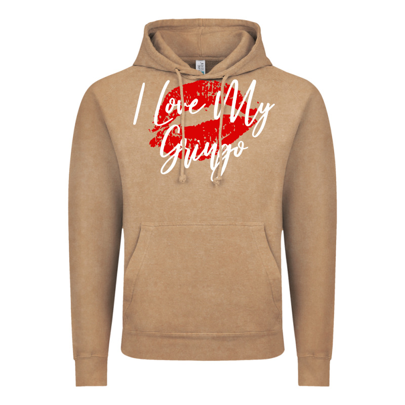 Kiss Lips I Love My Gringo Wife Girlfriend Premium Vintage Hoodie by artisFamous | Teevron