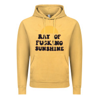 Vintage Mustard ray of sunshine Vintage Hoodie - artisFamous