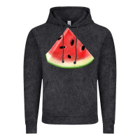 Vintage Black Watermelon Slice Png Vintage Hoodie - artisFamous