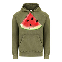 Vintage Olive Watermelon Slice Png Vintage Hoodie - artisFamous