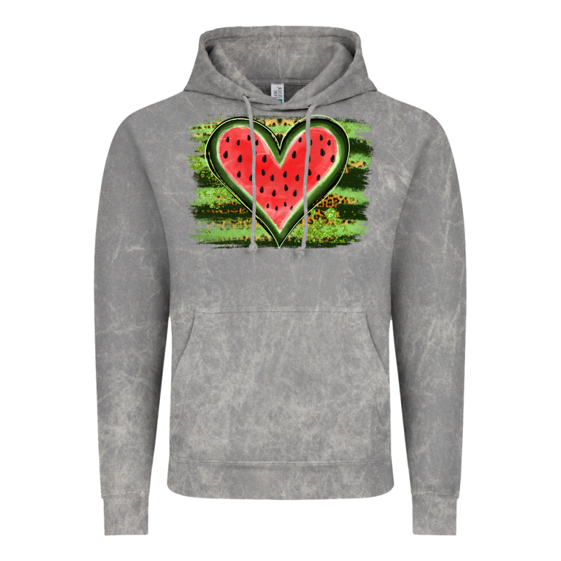 Watermelon Heart Vintage Hoodie by artisFamous | Teevron