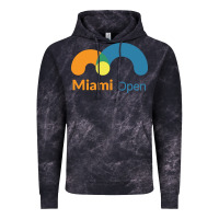 Cloud Black miami open Vintage Hoodie - artisFamous