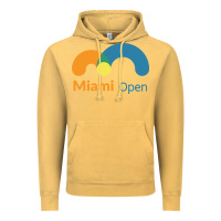 Vintage Mustard miami open Vintage Hoodie - artisFamous