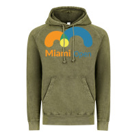 Vintage Olive miami open Vintage Hoodie - artisFamous