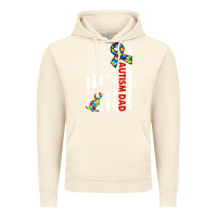 Vintage Artic mens distressed dinosaur autism dad usa flag Vintage Hoodie - artisFamous