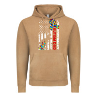 Vintage Camel mens distressed dinosaur autism dad usa flag Vintage Hoodie - artisFamous