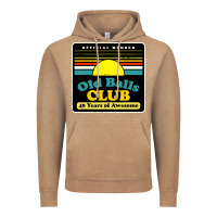 Vintage Coffee mens old balls club 40 years awesome Vintage Hoodie - artisFamous