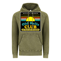 Vintage Olive mens old balls club 40 years awesome Vintage Hoodie - artisFamous