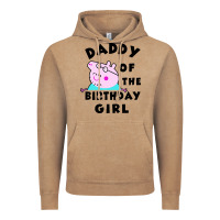 Vintage Coffee mens peppa pig daddy of the birthday Vintage Hoodie - artisFamous