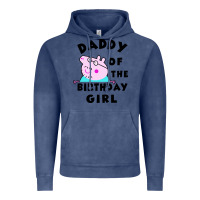 Vintage Denim mens peppa pig daddy of the birthday Vintage Hoodie - artisFamous