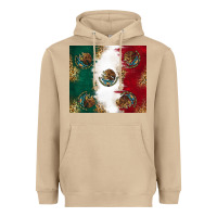Mushroom Mexican Flag Heavyweight Hoodie - RanaPortraitStore