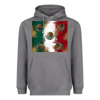 Storm Mexican Flag Heavyweight Hoodie - RanaPortraitStore