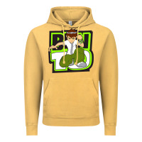 Vintage Mustard ben tennyson ben 10 Vintage Hoodie - artisFamous
