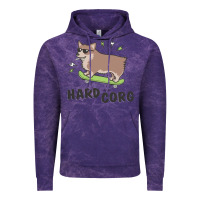 Cloud Purple hard corg Vintage Hoodie - artisFamous