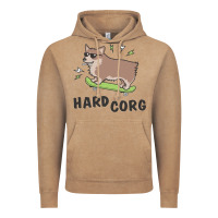 Vintage Coffee hard corg Vintage Hoodie - artisFamous