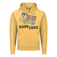 Vintage Mustard hard corg Vintage Hoodie - artisFamous
