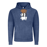 Vintage Denim we bare bears the movie Vintage Hoodie - artisFamous